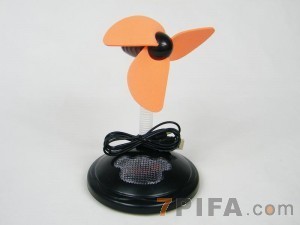 USB風扇帶七彩燈批發-USB產品批發-深圳商易電腦配件批發網